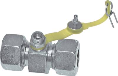 Acoplamentos de teste com encaixe do anel de corte hidráulico, encaixe de encaixe