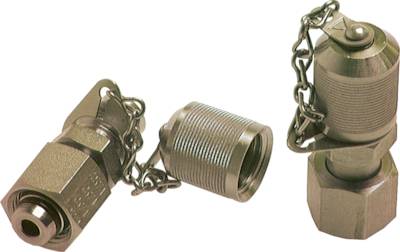 Acoplamentos de teste com cone de vedação hidráulica, M 16x1 5