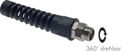 Juntas giratórias retas para tubos espirais SPK PU, SPK TX