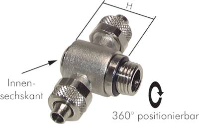 Conexões do parafuso em T, compacto, CK