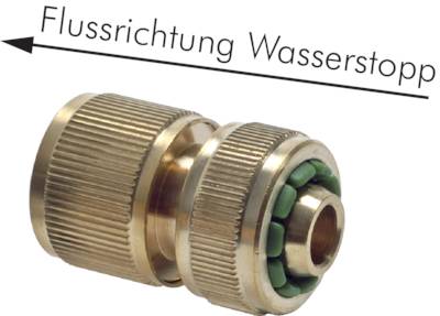 Tomadas de acoplamento com conexões de mangueira