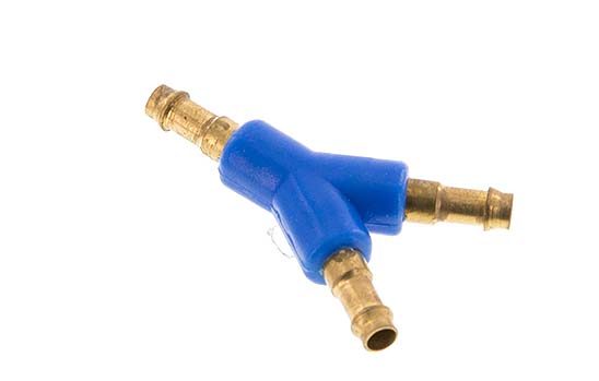 Conectores de encaixe em Y para mangueiras PUR, TROCADILHO e PA, PN 10