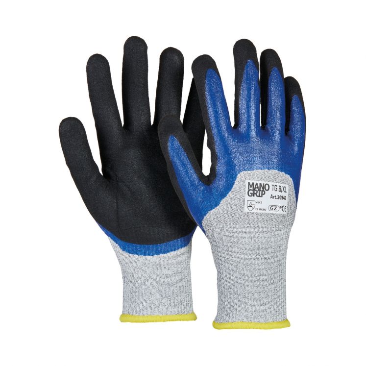 LUVAS RESISTENTES CORTE FIBRA DUPLO REVESTIMENTO 3/4 NITRILO  K2319