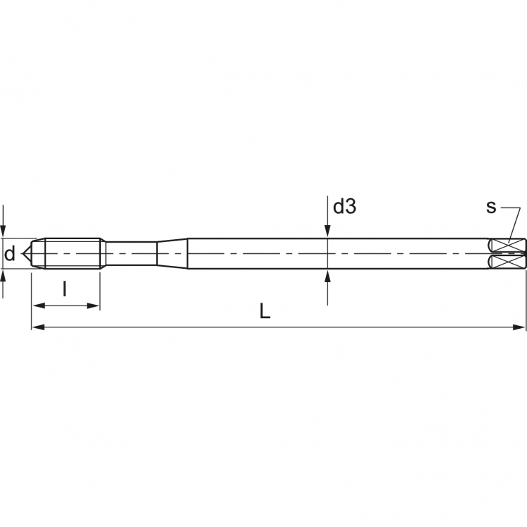 MACHO F.PASSANTES HASTE EXTRA LONGA HSSE NDF KERFOLG A2080