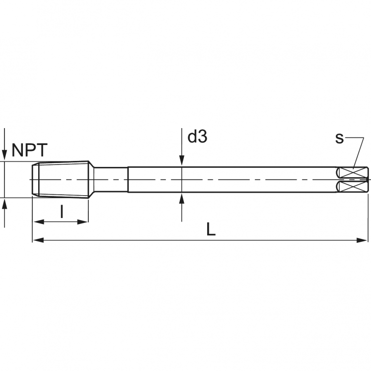 MACHO RECTO F. CEGOS E PASSANTES HSSE KERFOLG A2650