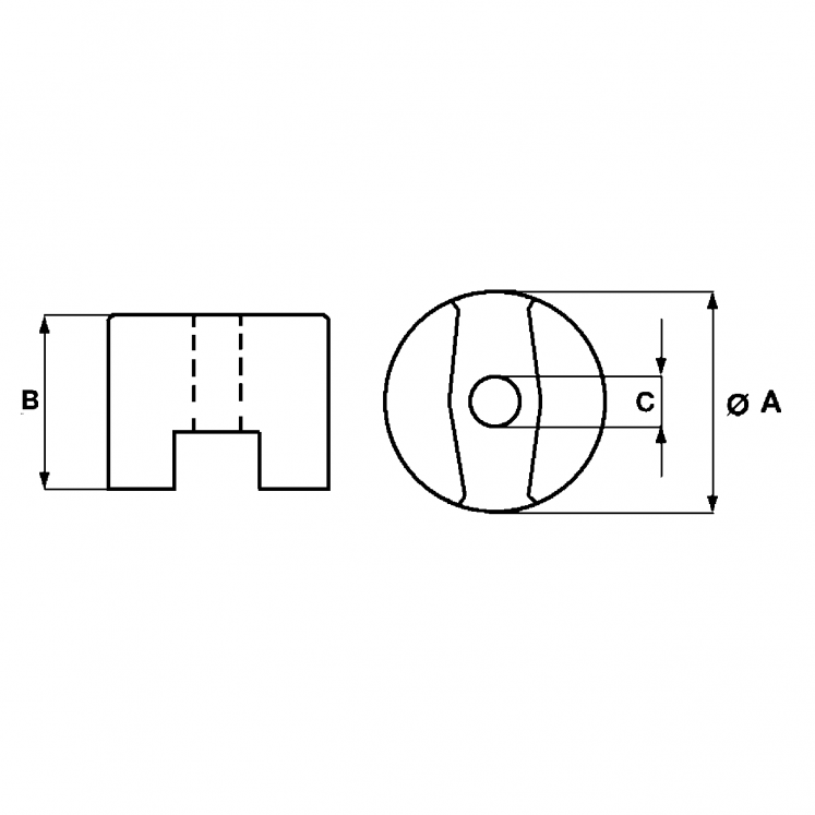 MAGNÉTICO PERMANENTE LIGA DE ALNICO