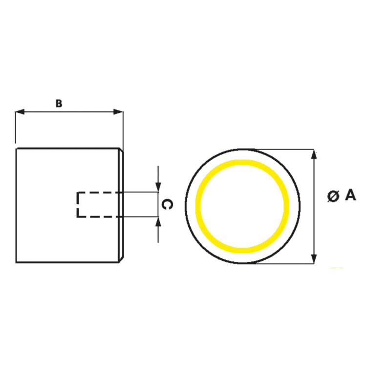 MAGNÉTICO PERMANENTE LIGA DE ALNICO