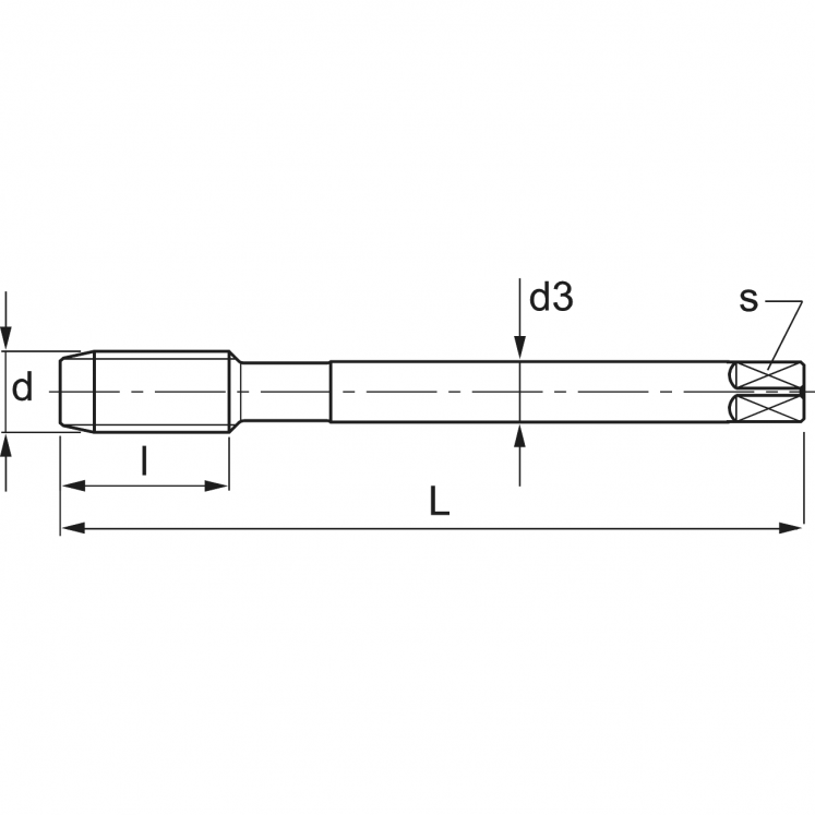 KERFOLG A2260 MACHO MTR ALU RY FPAS. HSSE IPER DIN 371/6
