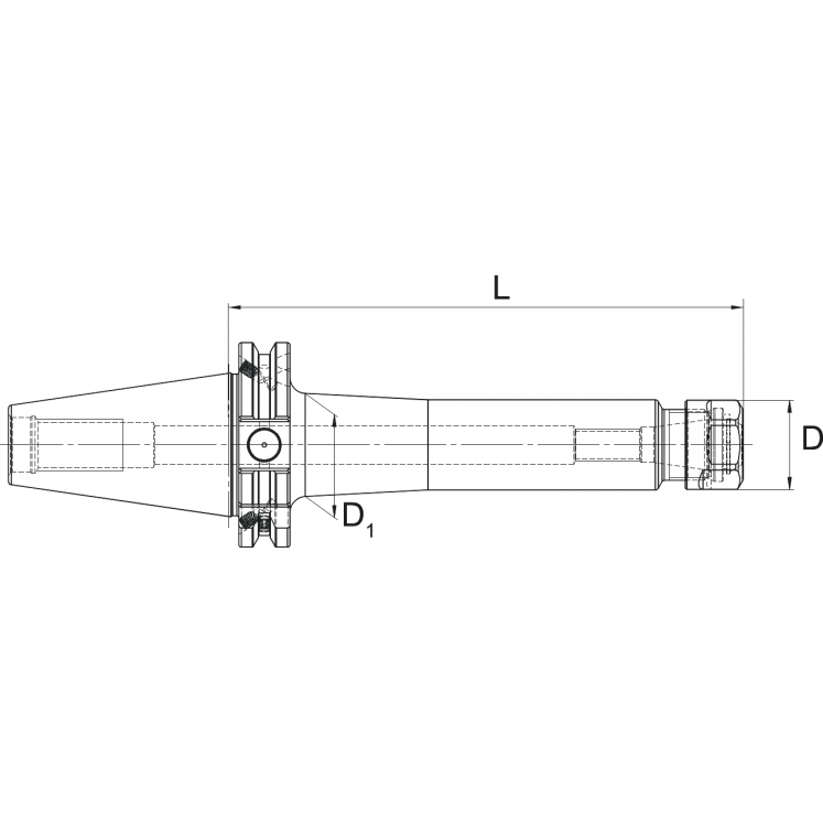 EROGLU ER DIN 69871 SK FORM AD+B C0016 CONE MINI