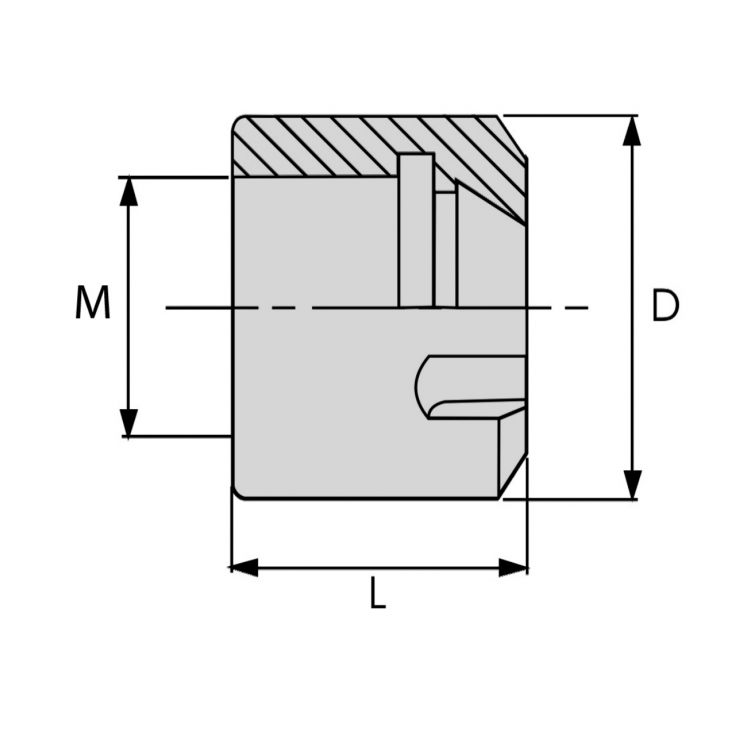 PORCA MINI PARA PINçA KERFOLG DIN6499 C4310
