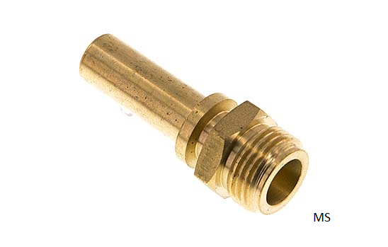 BICOS ROSCADOS COM ROSCA MACHO E COLAR DE SEGURANçA, DIMENSõES DE ACORDO COM EN 14420-5 (DIN 2817)