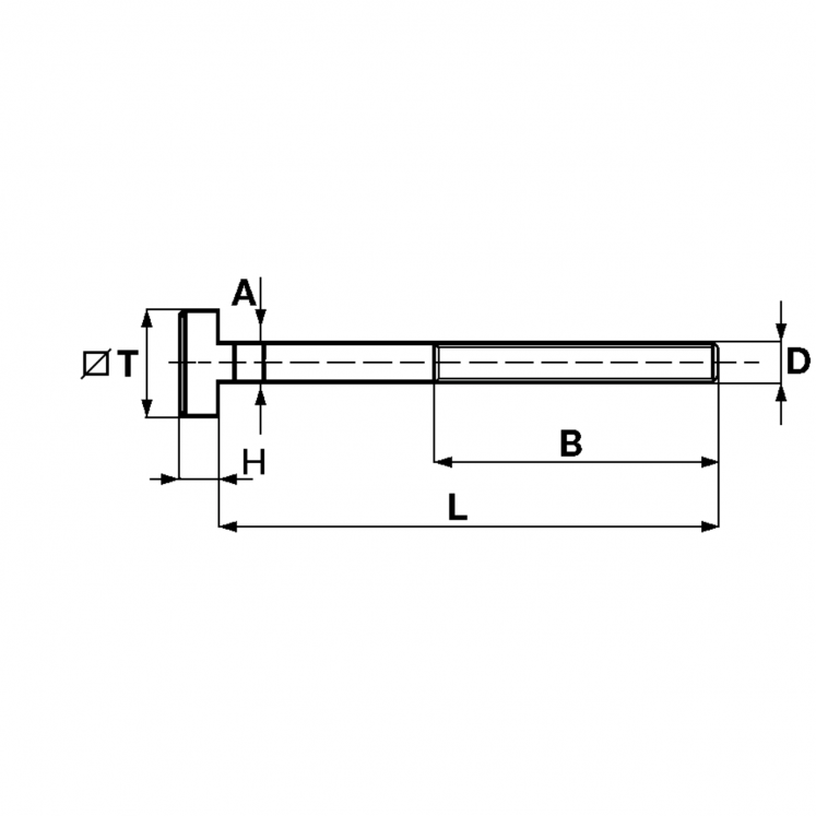 PARAFUSO MéTRICO C7510