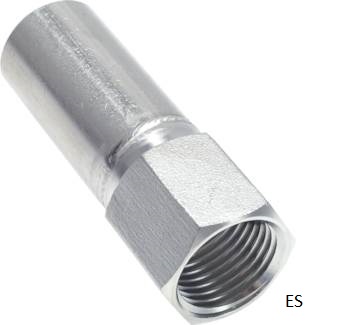 Niple da manga de transição com prensagem do lado de fora e rosca fêmea