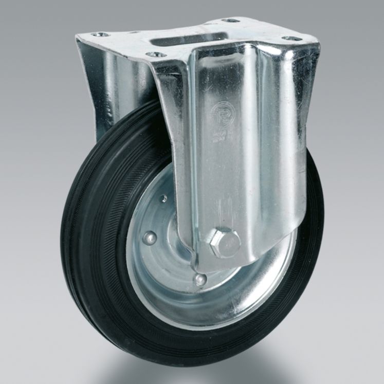 TELLURE RÔTA RODAS DE BORRACHA PRETAS - DISCO EM METAL