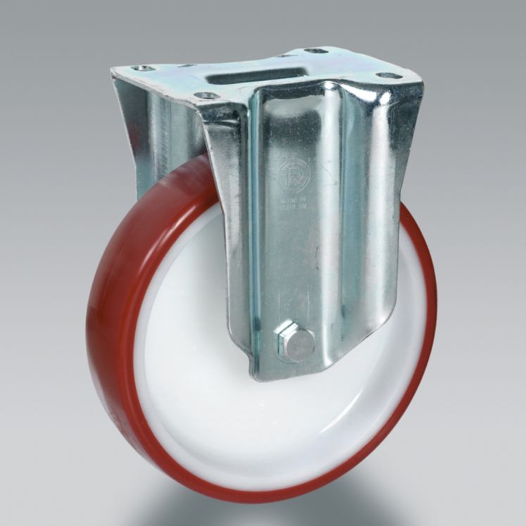 TELLURE RÔTA RODA DE POLIURETANO - CENTRO EM POLIAMIDA