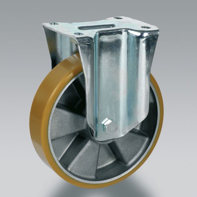 TELLURE RÔTA RODAS DE POLIURETANO - CENTRO EM ALUMÍNIO