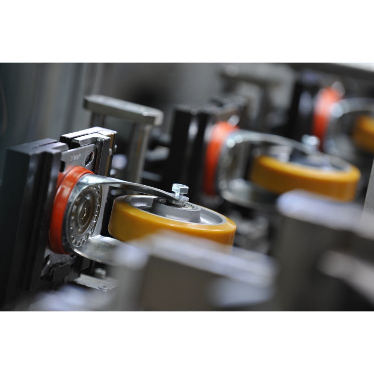 TELLURE RÔTA RODAS DE POLIURETANO - CENTRO EM ALUMÍNIO