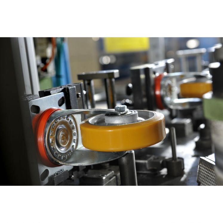 TELLURE RÔTA RODAS DE POLIURETANO - CENTRO EM ALUMÍNIO