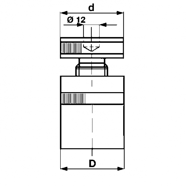 SUPORTE DE PARAFUSO COM BASE MAGNéTICA C7260