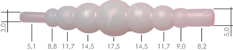 Tubos universais de ligação da mangueira, PVDF, PN 10