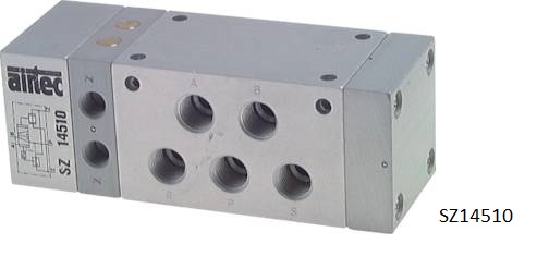 Duas mãos dois blocos de controle de sinal