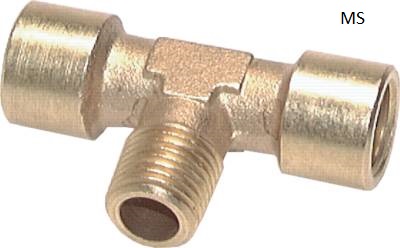 Peças em T (internas - externas - internas), fundidas, até 25 bar