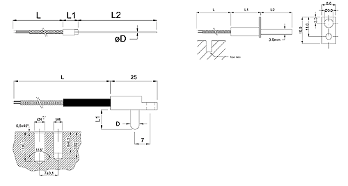 D70-TERMOPARES FeCuNi