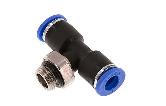 Conexões de encaixe em T, rosca cilíndrica, padrão