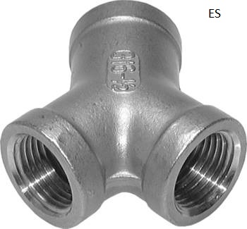 Peças roscadas em Y, PN 16