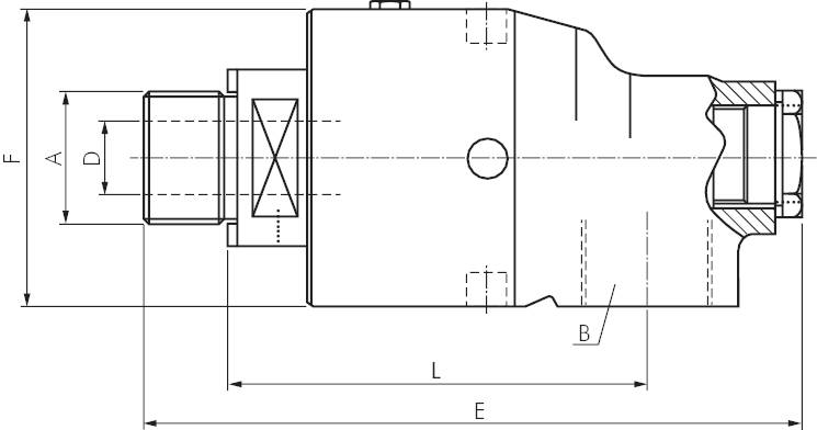 Juntas rotativas universais até 3500 U-min, até 50 bar