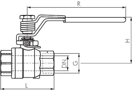 Válvulas de esfera de aço inoxidável com retorno de mola, até 63 bar
