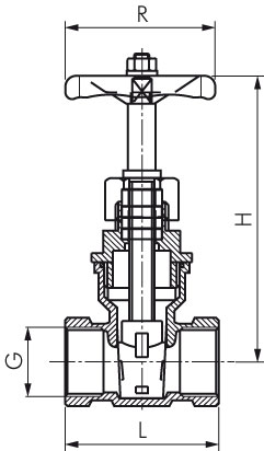 Válvulas de corte de manga angular de aço inoxidável, PN 40