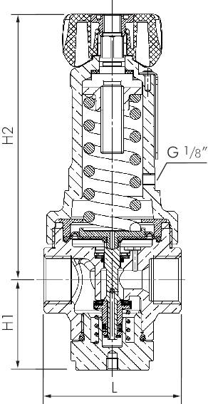 Reguladores de pressão de precisão em aço inoxidável - Sólidos, até 15.000 l-min