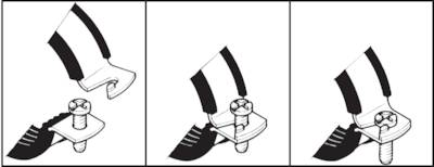 Braçadeiras de tubos de aço inoxidável